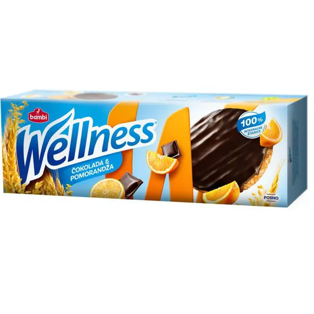 keks wellness integ sa narandz prel cok 155g bambi WELLNESS