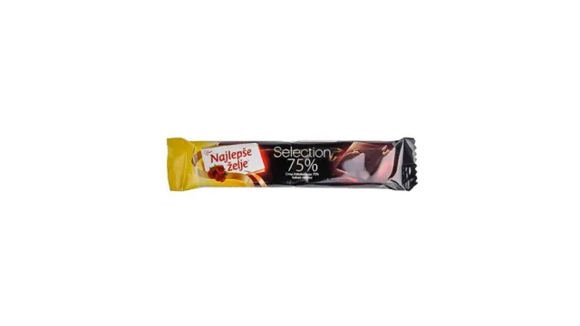 Cokolada crna 75% 30g Najlepse zelje