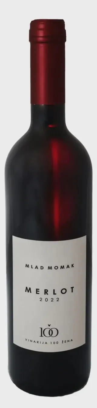 VINO CRVENO MLAD MOMAK MERLOT 0.75L