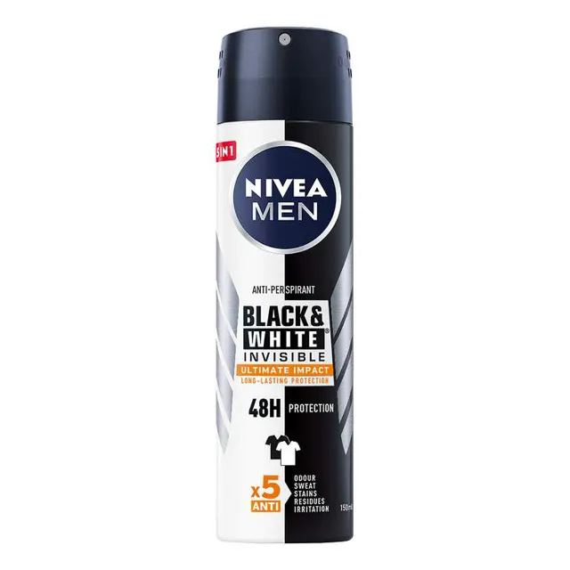 Dez.Nivea Men B&W Ult.Impact sp.150ml Nivea