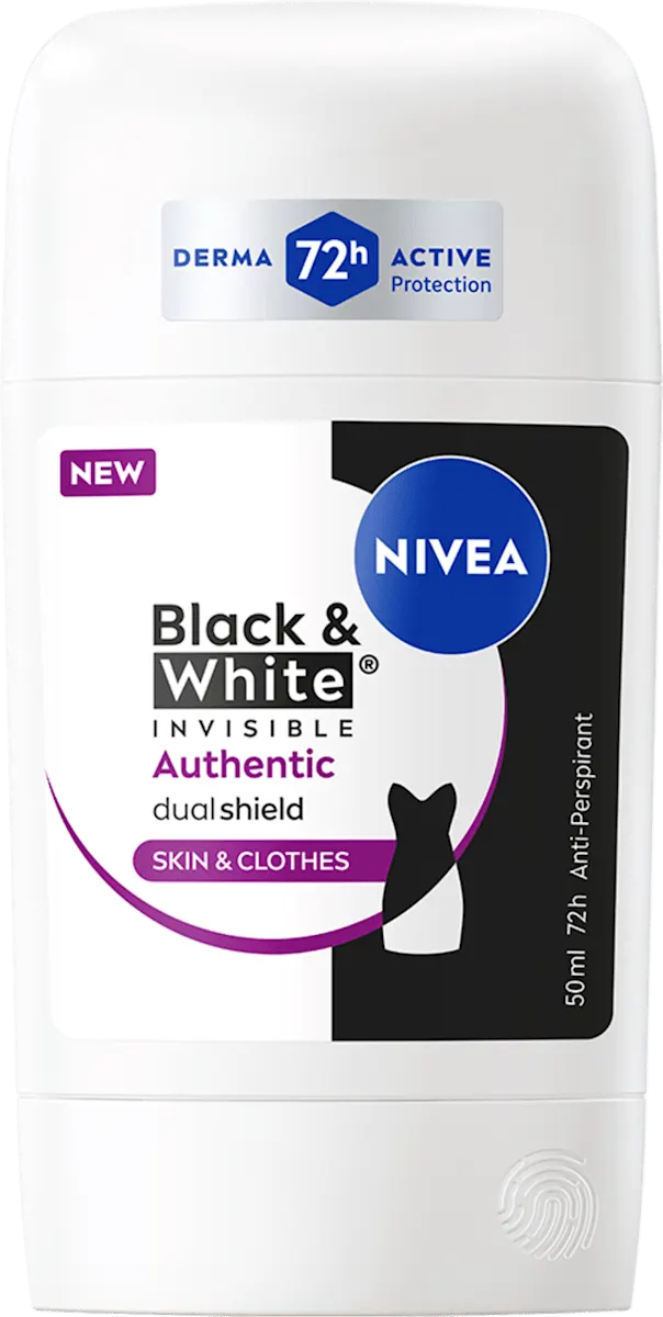 NIVEA stik Black&White invi.authe. 50ml NIVEA