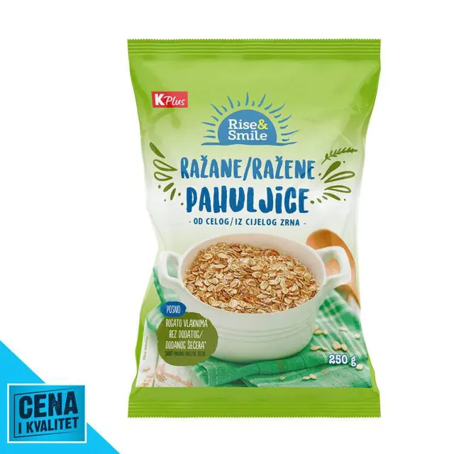 RAŽANE PAHULJICE 250G RISE&SMILE RISE&SMILE
