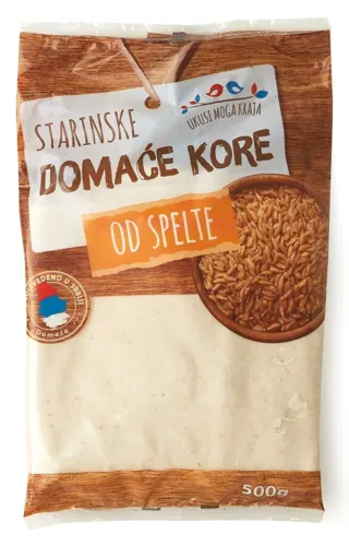 KORE DOMAĆE OD SPELTE 500G UMK