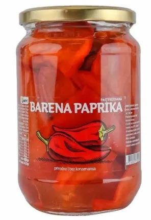 PAPRIKA CRVENA BARENA 680gr MPK MOC PRIRODE KOMERC