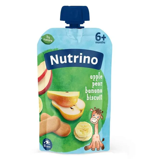 Nutrino pauc Jab,kruska,ban i keks100g Nutrino