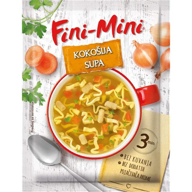 Fini mini kokosija supa 18g #18 Podravka PODRAVKA