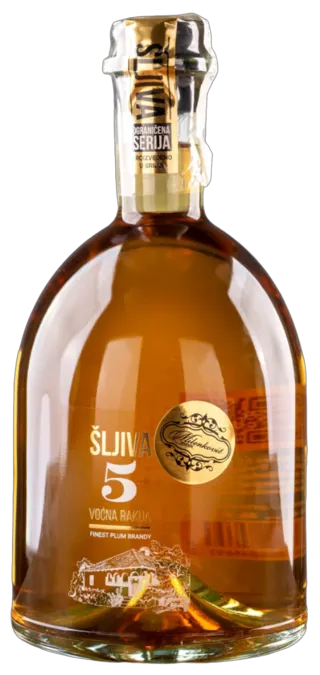 Rakija Sljiva 5god Milenkovic 0,75l