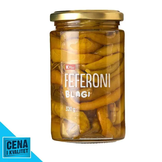 FEFERONI BLAGI 320G K PLUS K PLUS