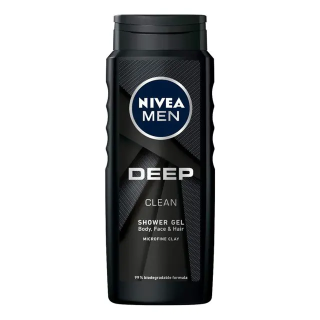 NIVEA MEN tuš/gel deep 500ml NIVEA MEN