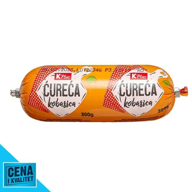 KOBASICA ĆUREĆA MINI 300G K PLUS K PLUS