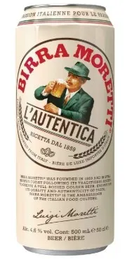 PIVO SVETLO BIRRA MORETTI LIMENKA 3+1 GRATIS 0,5L