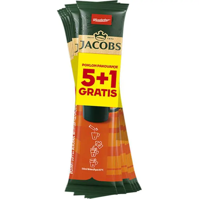 Kafa Jacobs 3u1 5+1kom Jacobs