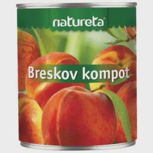 KOMPOT OD BRESKVA 850gr NATURETA RUMAPROMET