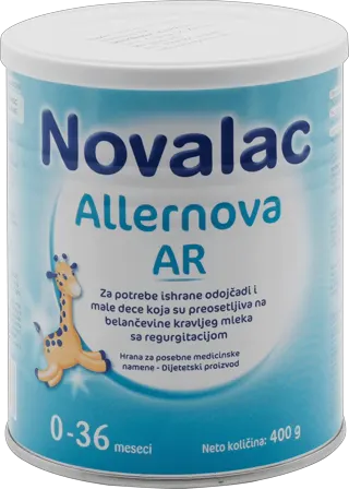 Novalac Allernova AR mleko 0-36m 400g