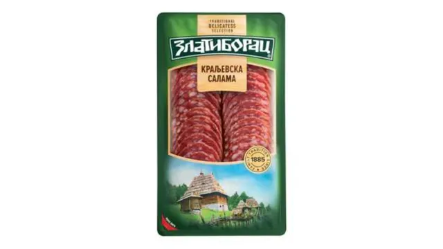 Salama kraljevska Zlatiborac slajs 100g Zlatiborac