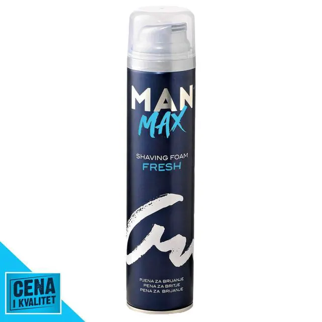 PENA ZA BRIJ FRESH MAN MAX 300ML MAN MAX