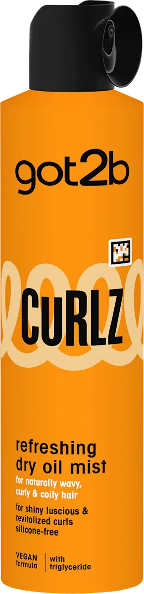 got2b CURLZ dry oil mist sprej 200ml got2b