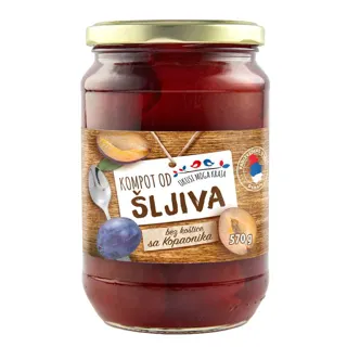 KOMPOT ŠLJIVA 570G UMK