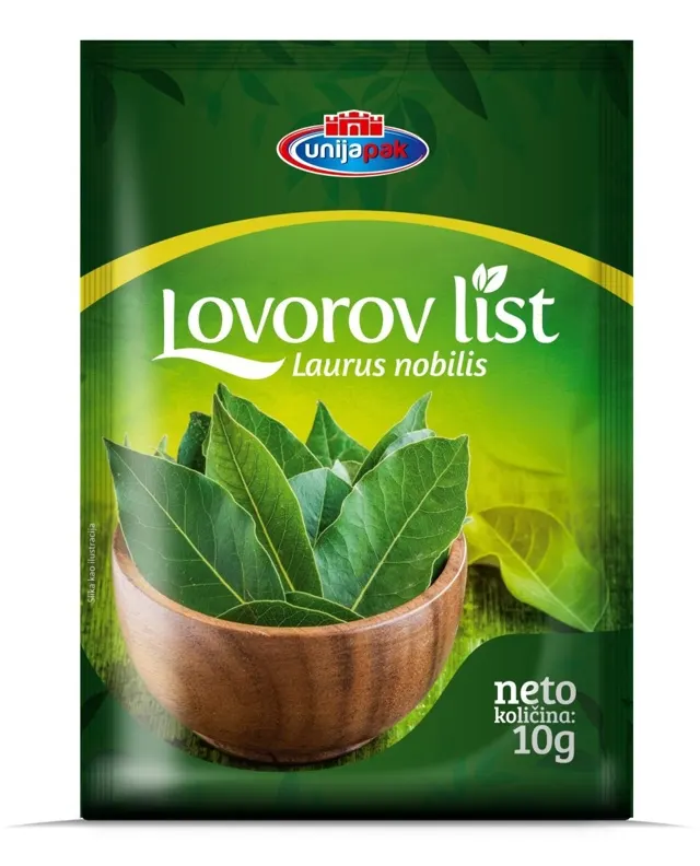 lovorov list 10g unijapak UNIJAPAK-PAKERAJ