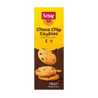Schar keks sa komadićima čoko.bezgl.100g