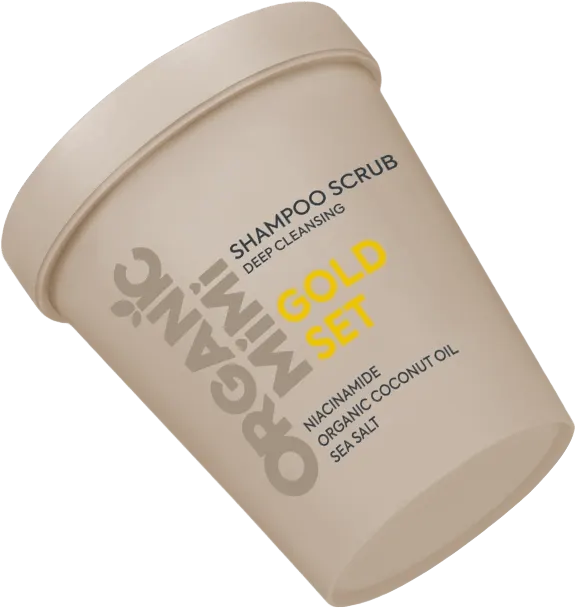 ŠAMPON PILING GOLD SET 310G ORG MIM ORGANIC MIMI