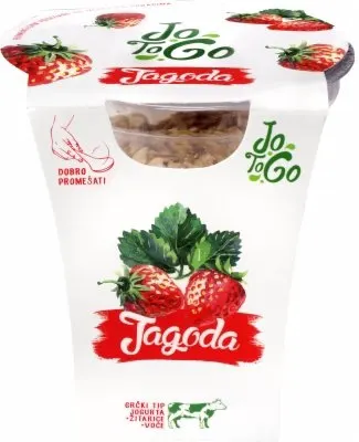 Grcki vocni jogurt jagoda JoToGo 150g Carpe diem