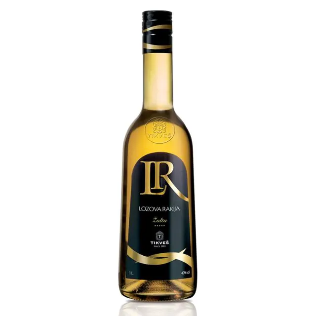 Rakija Lozova Zolta 40% 1/1 1 l Tikves