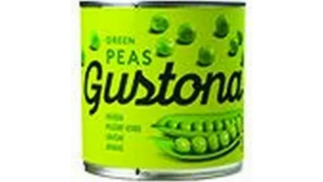 Grasak Gustona 400g Gustona