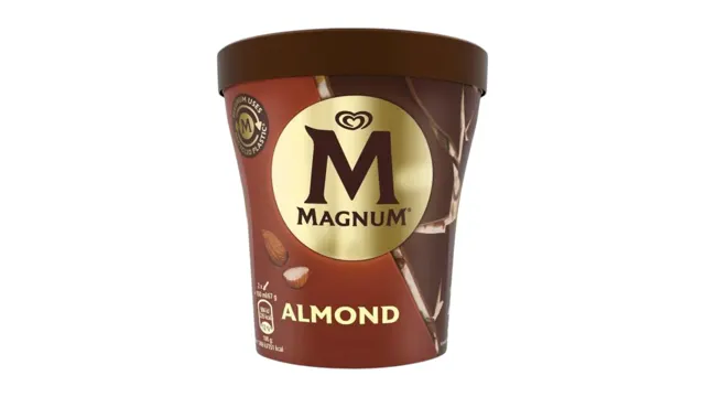 Sladoled pint badem Magnum 440ml Magnum