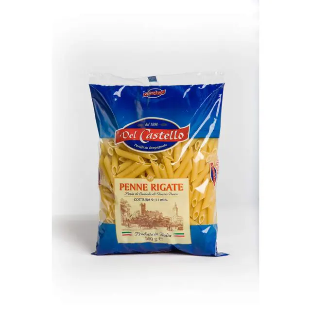 Makarona Penne Rigate Del Castello 500g Del Castello