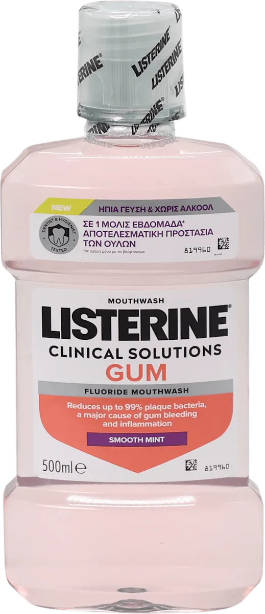 LISTERINE CL.SOL.GUM teč.za usta 500ml LISTERINE