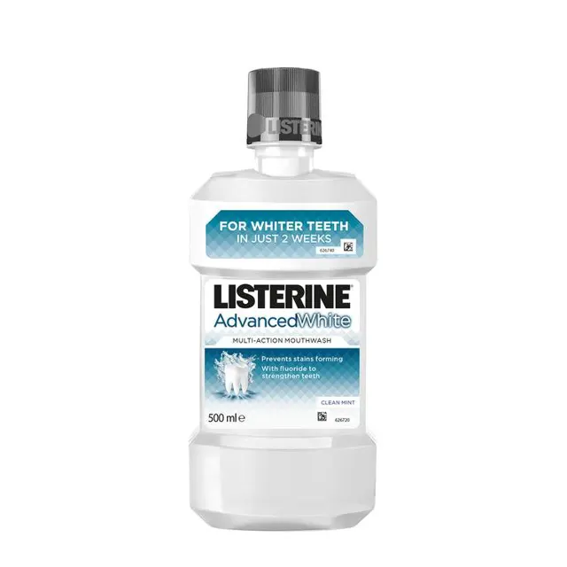 Tec.za isp.usta Ad.White Listerine 500ml Listerine