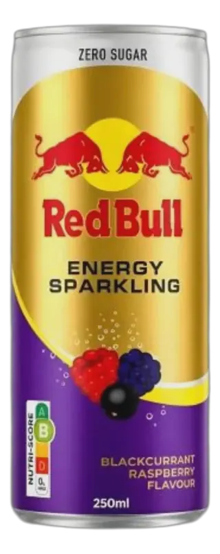 RED BULL ENERGY SPARKLING CRNA RIBIZLA MALINA 250ML
