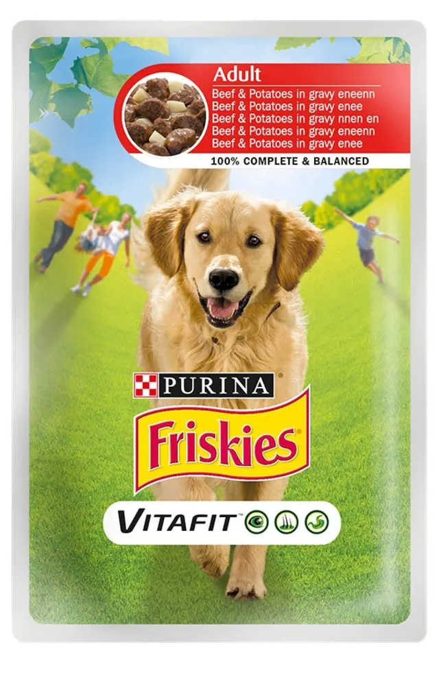Friskies za pse govedina 85 g MERCATA VT - NESTLE PURINA