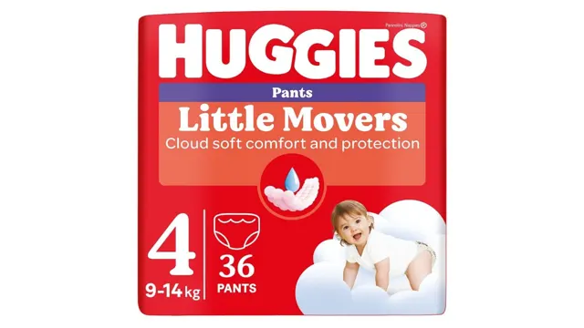 PELENE HUGGIES PANTS JUMBO 36KOM VEL 4 (9-14KG) HUGGIES