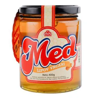 MED LIPOV 400gr STAKLO