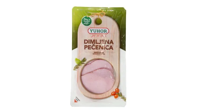 Dimljena svinj.pecenica slajs 100g Yuhor