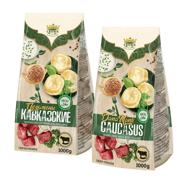 PELMENI KAWKAZSKIE SA GOVEDINOM 1KG MONOLITH