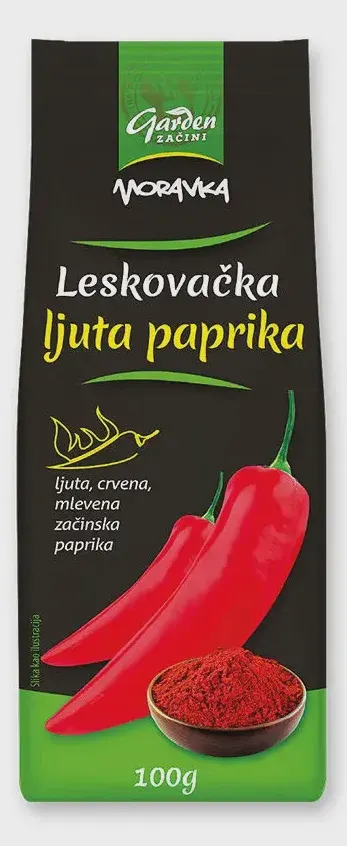 PAPRIKA LJUTA MLEVENA 100g GARDEN
