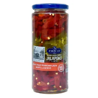 Crvene i zelene paprike Jalapenia 580mt
