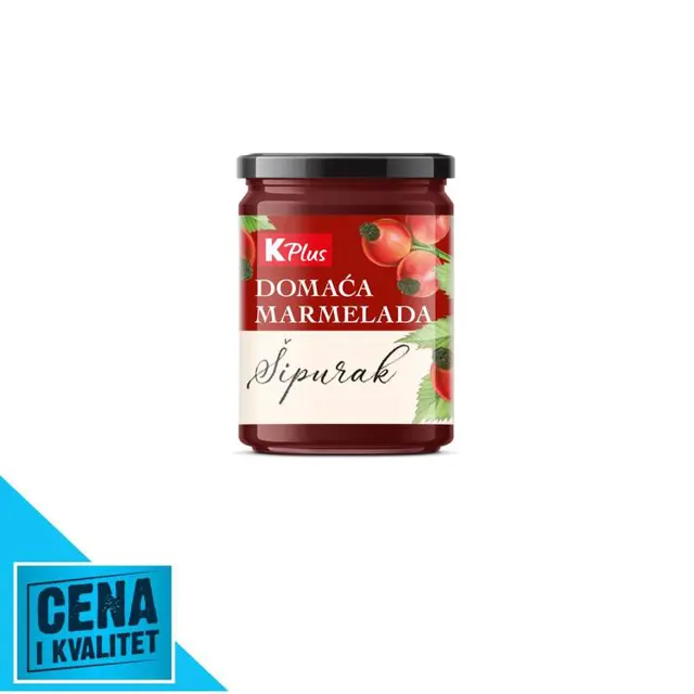 MARMELADA ŠIPURAK 360G K PLUS K PLUS