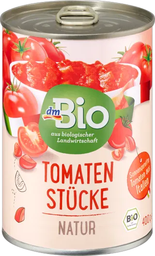 dmBio komadi paradajza Natur 400g