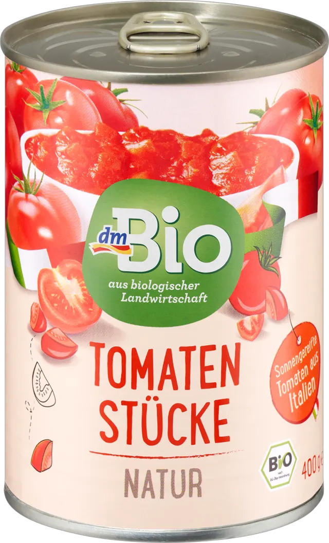 dmBio komadi paradajza Natur 400g dmBio