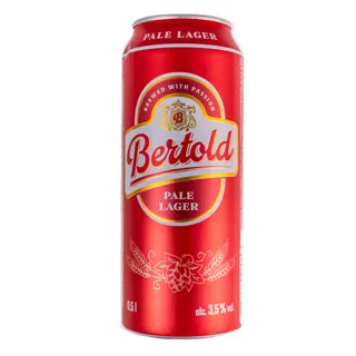 Pivo svetlo 3,5% Bertold 0,5l