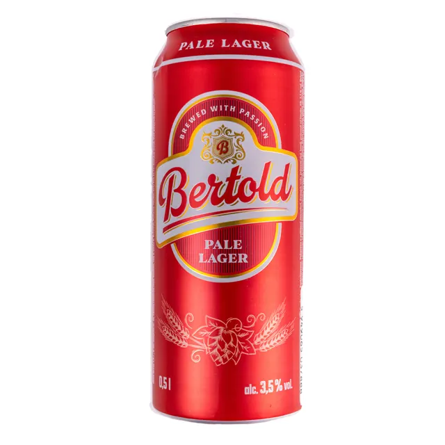 Pivo svetlo 3,5% Bertold 0,5l Bertold