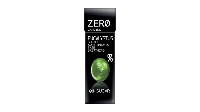 BOMBONE ZERO EUCALYPTUS 32G ZERO