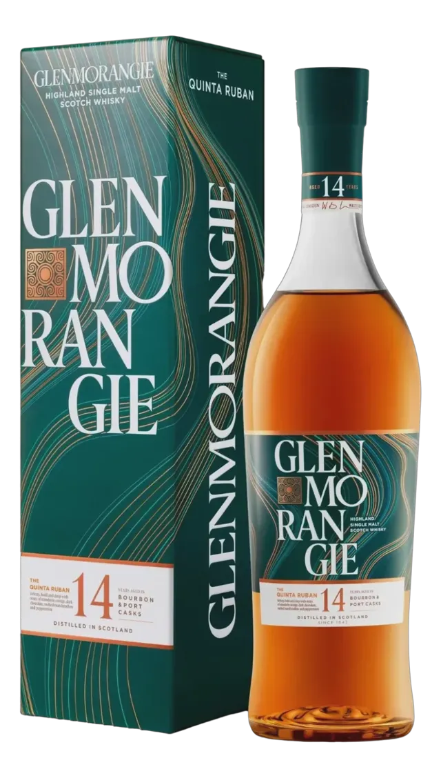WHISKY GLENMORANGIE QUINTA RUBAN 14 YO 0.7L MOJE LANE