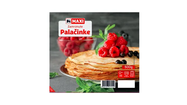 Zamrznute palacinke Maxi 500g Maxi