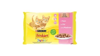 Preliv za macke Friskies junior 4x85g