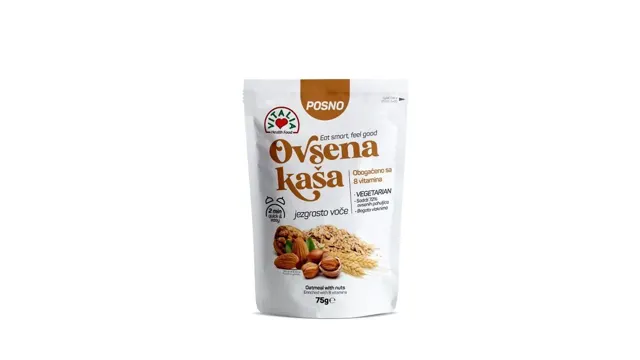 Ovsena kasa jezgrasto voce 75g Vitalia